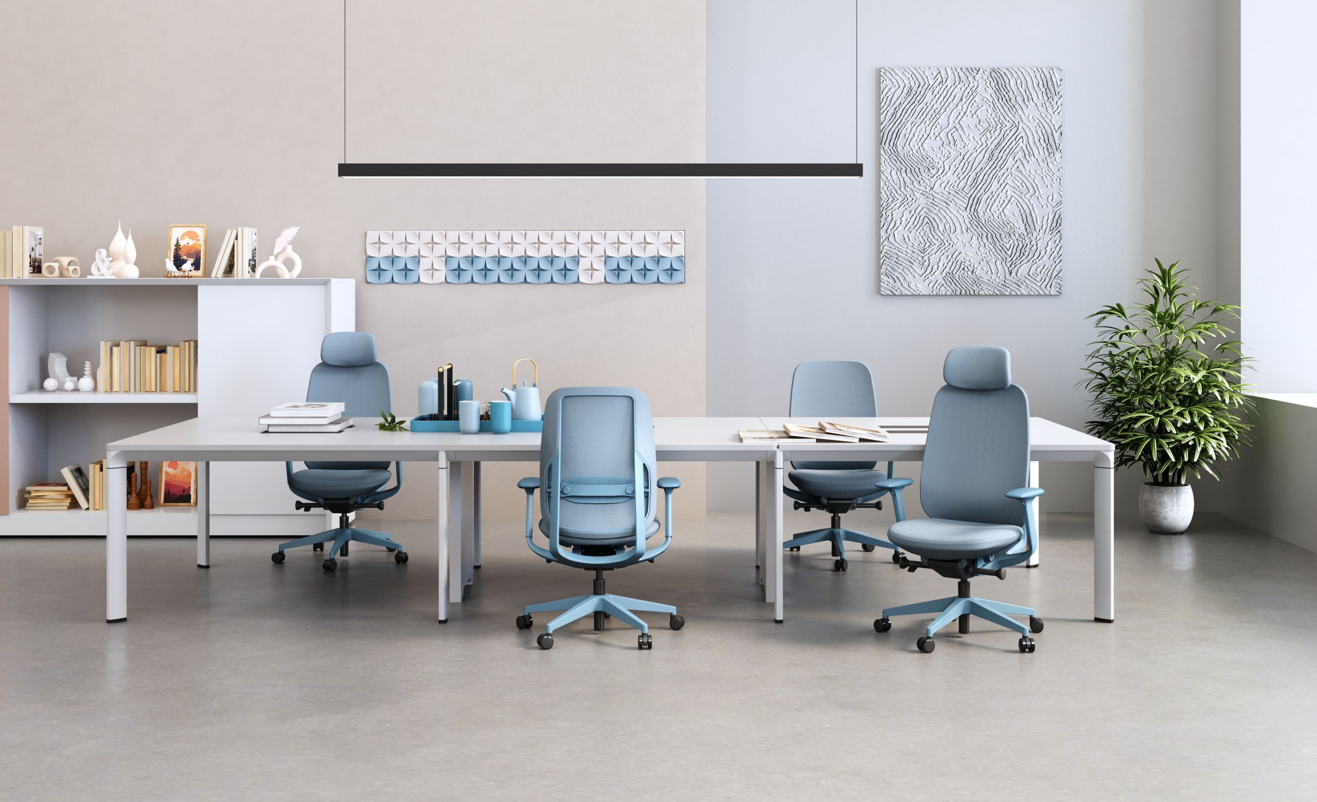 椅子が並んだ写真